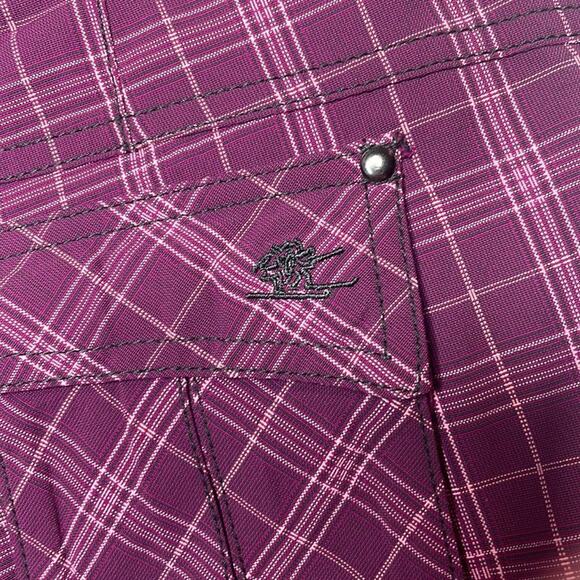 Bergans of Norway Purple Plaid Shorts Size XS - Picture 4 of 6